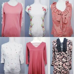 7 Career Style Blouses Women's size SMALL